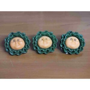 3 Vintage Cabbage Patch Kids Night Light 1980's #A90